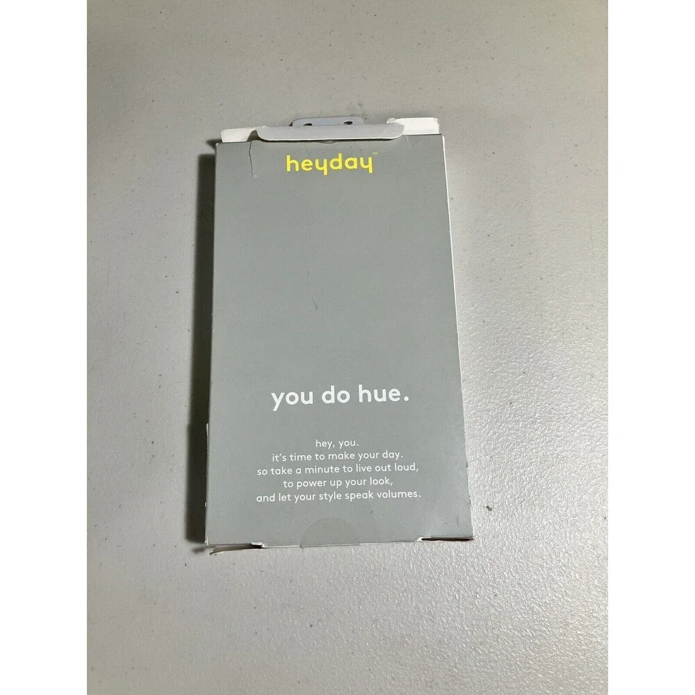 Black Apple iPhone 15/iPhone 14/iPhone 13 Case - heyday Clear - Open Box